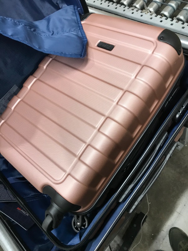 Photo 7 of *** USED *** Coolife Luggage 3 Piece Set Suitcase Spinner Hardshell Lightweight TSA Lock 4 Piece Set Black