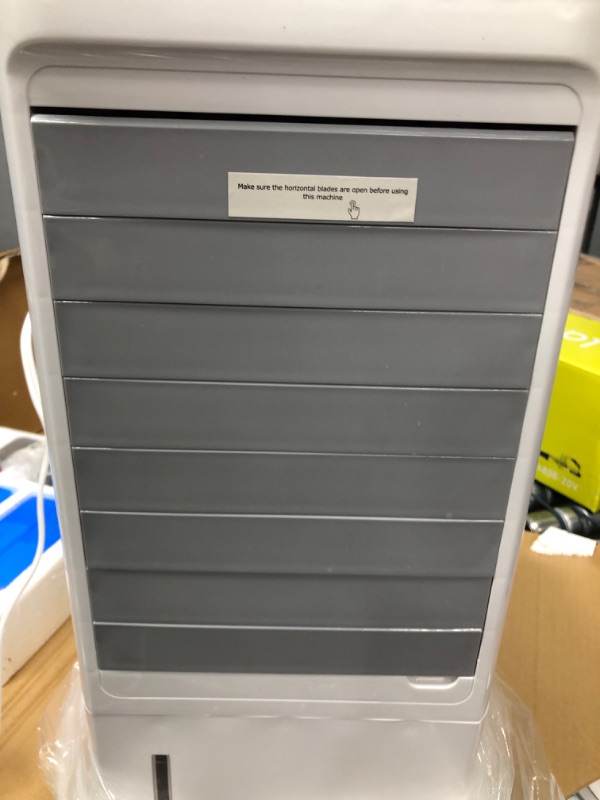 Photo 5 of ***TESTED/ POWERS ON***Cozzyben Air Conditioner Portable for Room, 3-IN-1 Evaporative Air Cooler, Windowless Ac Fan for Bedroom Indoor 1.85 Gal Water Tank, 3 Speeds, 80°Oscillation, Remote Control, 1-7H Timer & 4 Ice Pack
