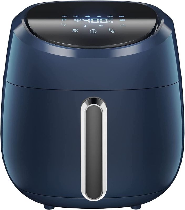 Photo 1 of ***TESTED/ POWERS ON*** Hot air fryer 90% Oilless Navy Blue
