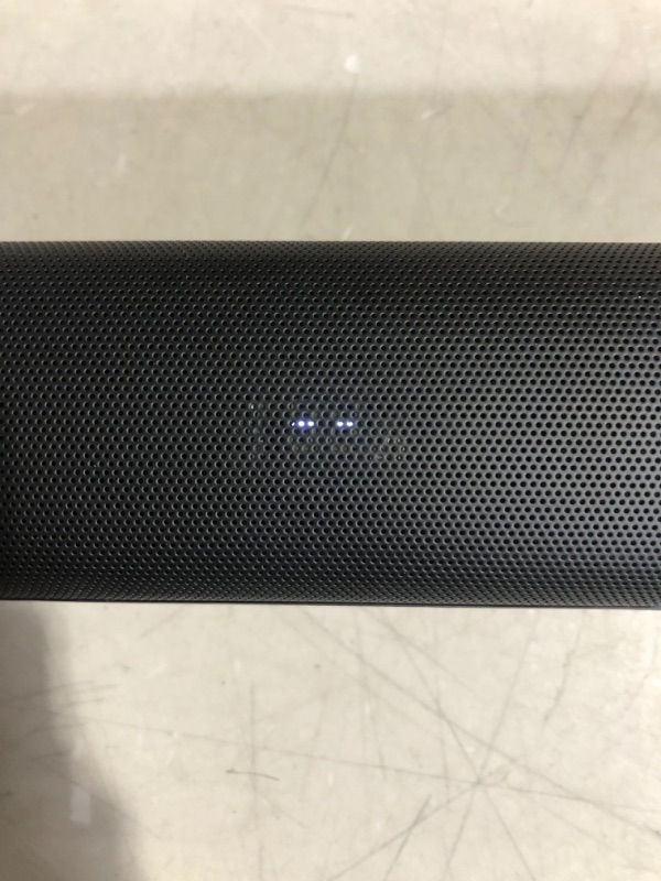 Photo 1 of MISSING PARTS/ SEE NOTES******
Monoprice SB-100 2.1-ch Soundbar - Black - 36 Inches