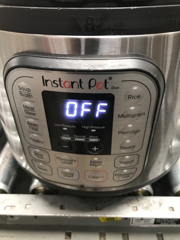 Photo 2 of *** USED *** Instant Pot Duo 7-in-1 Electric Pressure Cooker, Slow Cooker, Rice Cooker, Steamer, Sauté, Yogurt Maker, Warmer & Sterilizer, Includes App With Over 800 Recipes, Stainless Steel, 3 Quart 3QT Duo