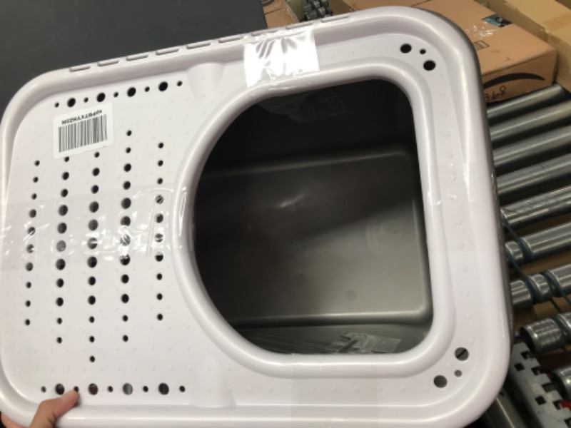 Photo 5 of **DAMAGED**
Petmate Top Entry Litter Cat Litter Box With Filter Lid To Clean Paws