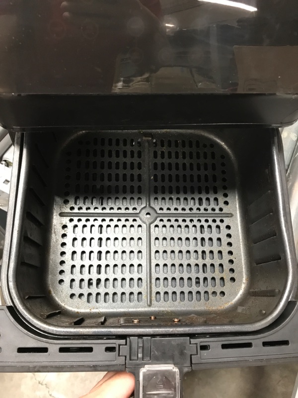 Photo 3 of ***USED AND DIRTY***
COSORI Pro II Air Fryer Oven Combo, 5.8QT Max Xl Large Cooker with 12 One-Touch Savable Custom Functions, Cookbook and Online Recipes, Nonstick and Dishwasher-Safe Detachable Square Basket