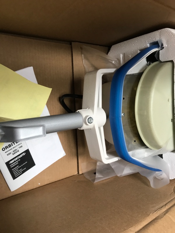 Photo 3 of ***parts only not funcional***Oreck Orbiter Multi-Purpose Floor Cleaner, Scrubber, Sander, Buffer, and Polisher, ORB600MW, White