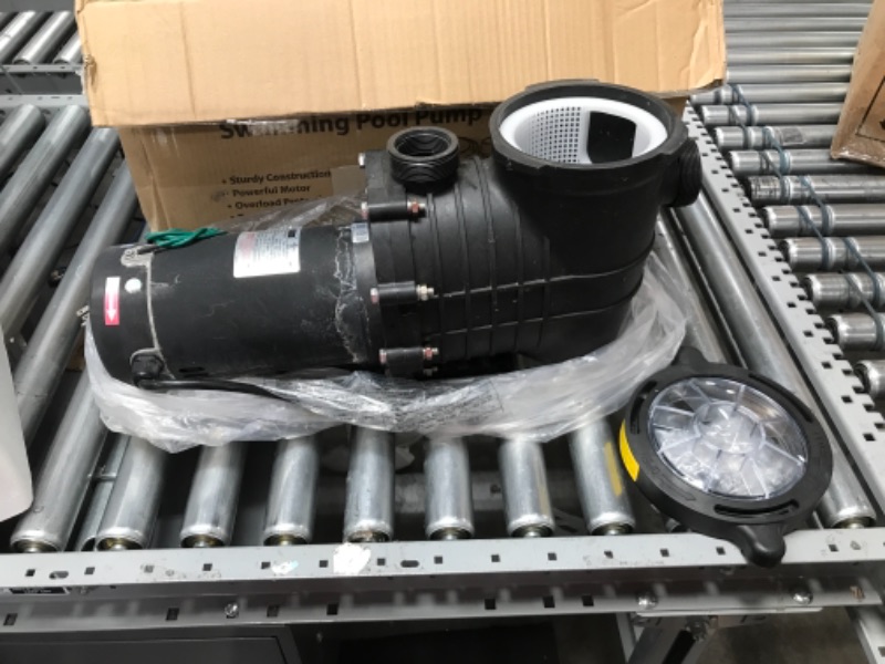 Photo 1 of **SEE NOTES**
VIVOHOME Upgraded 2.0 HP 6800 GPH Powerful Self-Priming Pool Pump with Strainer Basket for In/Above Ground Pools 15,000-30,000 Gallons w/ 1.5&2.0 inch inlet
