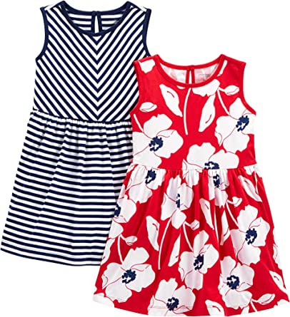 Photo 1 of 3T Simple Joys by Carter's Toddlers and Baby Girls' Short-Sleeve and Sleeveless Dress Sets