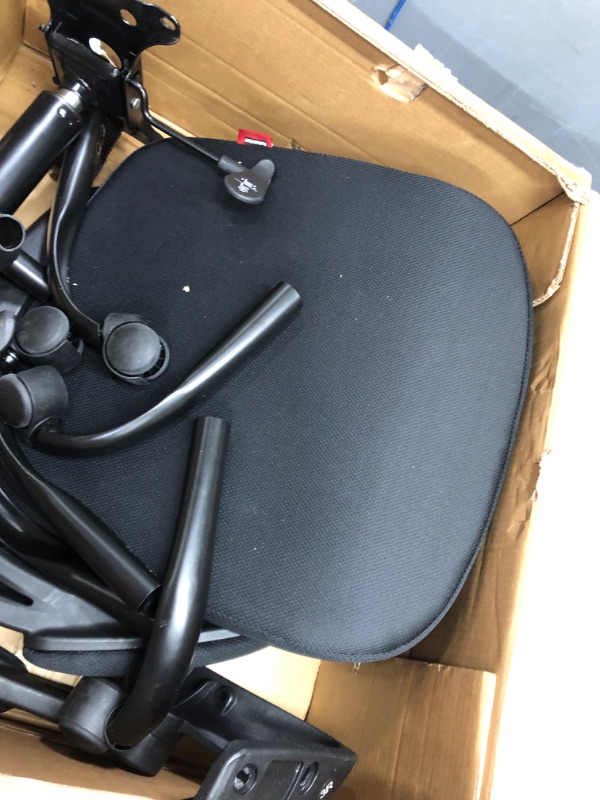 Photo 1 of **HARDWARE INCOMPLETE**
Youhauchair Mesh Office Chair, Ergonomic Computer Chair with Flip-up Arms and Lumbar Support, Height Adjustable Home Office Desk Chairs, Black
