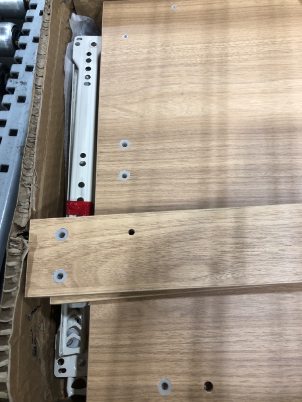 Photo 1 of **MISSING HARDWARE** furtble Stackable 2-Drawer Dresser, Multi-Purpose Storage Closet Cube for Bedroom, Storage Cabinet for Entryway, Nightstand Sofa Beside Table Drawer Chest, 23.6 in, Oak
