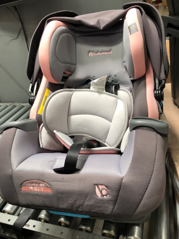 Photo 3 of Baby Trend Cover Me 4-in-1 Convertible Car Seat - Desert Pink - Pink
