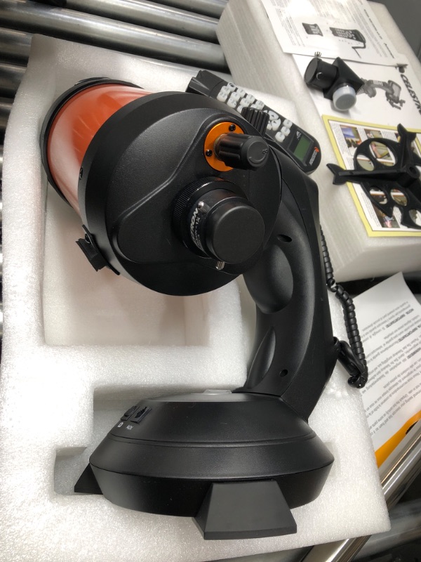 Photo 3 of **MISSING PARTS** Celestron - NexStar 5SE Telescope - Computerized Telescope for Beginners and Advanced Users - Fully-Automated GoTo Mount - SkyAlign Technology - 40,000+Celestial Objects - 5-Inch Primary Mirror,Orange
