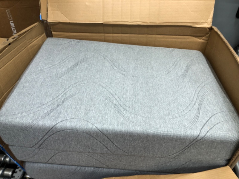 Photo 4 of **LIKE NEW** IYEE NATURE Tri Folding Mattress, 6 inch Small Twin Folding Memory Form Mattress Topper with Washable Cover, Fodable Mattress for Camping, Guest, Yoga - 75"x25"x6"
