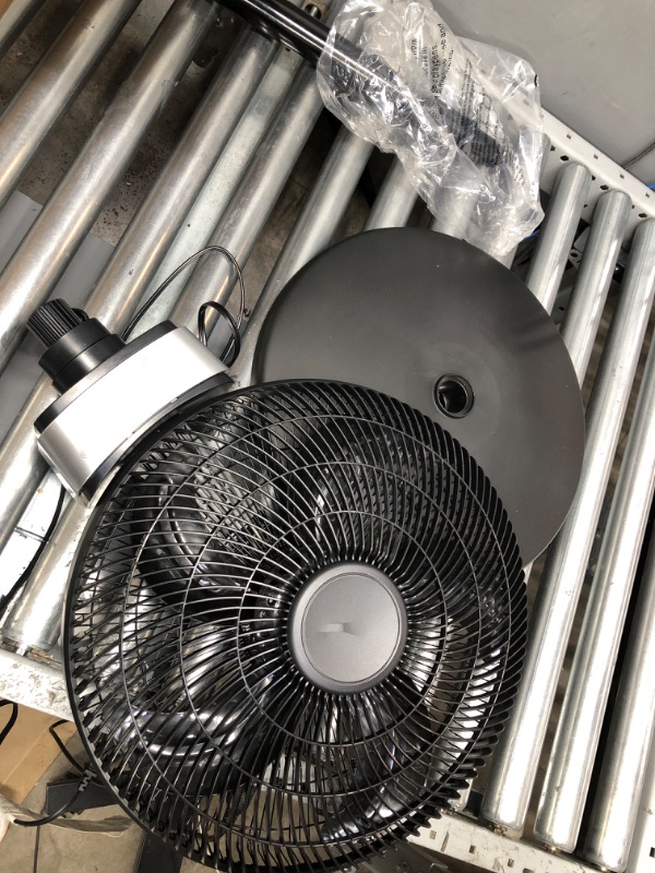 Photo 1 of *MINOR DAMAGE* BLACK HOUSEHOLD FAN WITH STAND