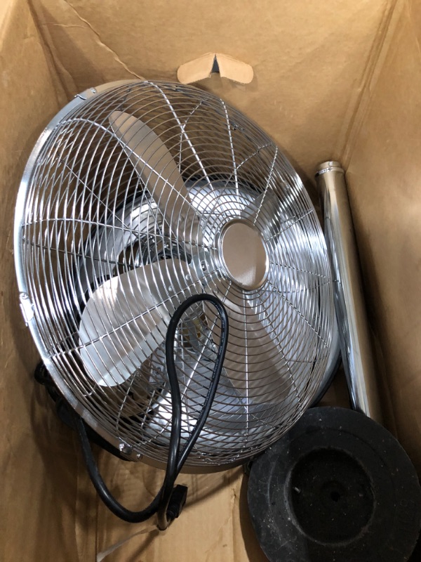 Photo 1 of metal fan used * 