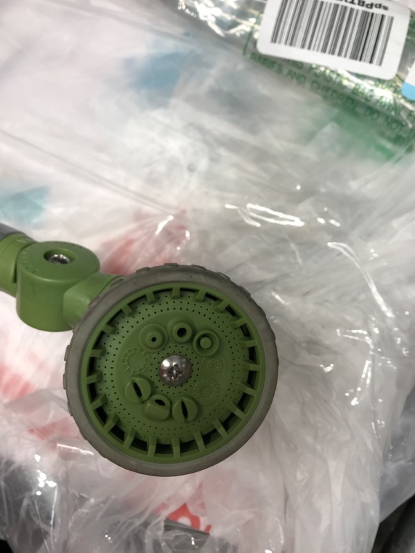 Photo 1 of 19IN Watering Wand for Garden Hose Heavy Duty Hose Wand 180 °Rotating Head Water Wand 10 Spray Patterns Garden Hose Wand for Plants,Flowers,Car