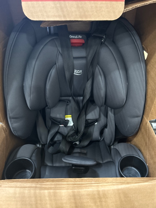 Photo 2 of **SEE NOTES**
Britax One4Life Convertible Car Seat, 10 Years of Use from 5 to 120 Pounds, Converts from Rear-Facing Infant Car Seat to Forward-Facing Booster Seat,...
