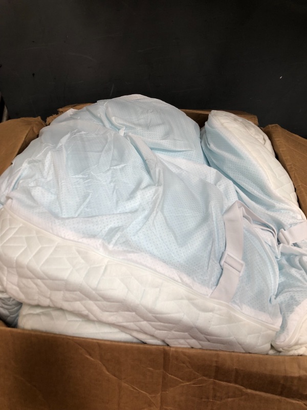 Photo 1 of 3 Inch Memory Foam Mattress Topper Queen Size,