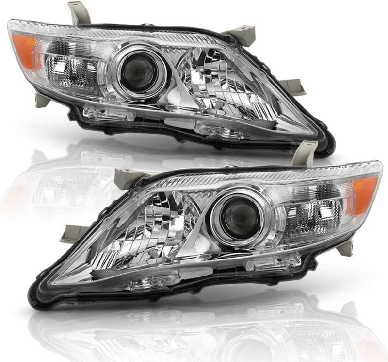 Photo 1 of **SEE NOTES**
ACANII - For Replacement US Built Model 2010-2011 Toyota Camry Projector Headlights lamps Driver + Passenger Side
