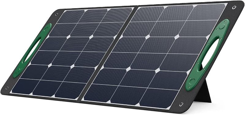 Photo 1 of OKMO OS100 Portable Solar Panel for OKMO G1000/G2000 Portable Power Station Foldable Solar Charger with USB Outputs for Outdoor RV Camping Off Grid Solar Power Backup
