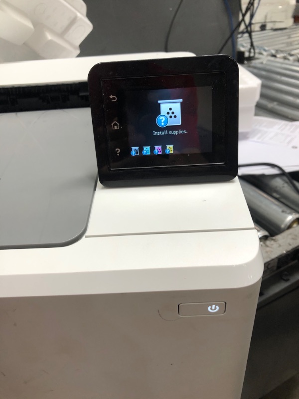 Photo 4 of ***USED - DIRTY - POWERS ON - PAPER JAMMED IN TRAY - SEE PICTURES***
HP Color LaserJet Pro M255dw Wireless Laser Printer, Remote Mobile Print, Duplex Printing, Works with Alexa (7KW64A), White
