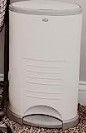 Photo 1 of Dekor Classic Hands-Free Diaper Pail | White | Easiest to Use | Just Step – Drop – Done | Doesn’t Absorb Odors | 20 Second Bag Change | Most Economical Refill System
