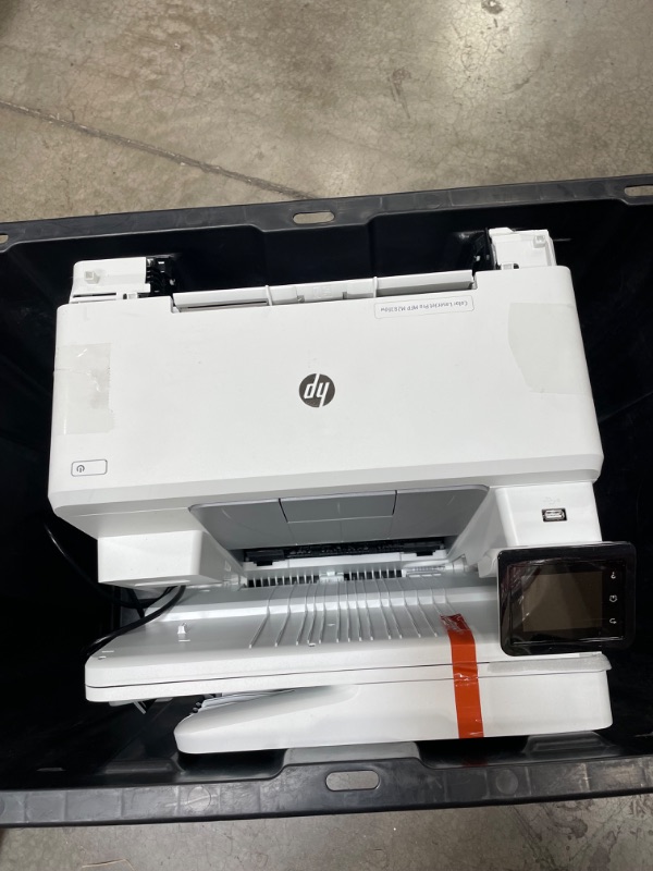 Photo 4 of hardware pieces of HP LaserJet Pro MFP 4101fdne Black & White Printer with HP+ Smart Office Features and Fax.
