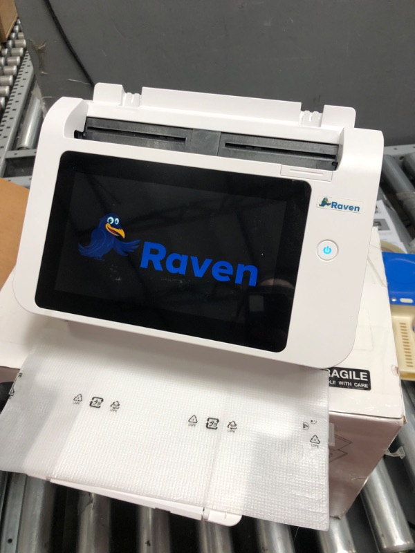 Photo 3 of Raven Original Document Scanner - Huge Touchscreen, Color Duplex Feeder (ADF), Wireless Scanning to Cloud, WiFi, Ethernet, USB, Home or Office Desktop (2nd Gen) (Renewed)