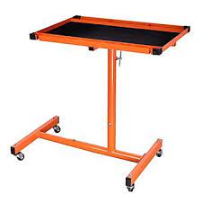 Photo 1 of Aain® L018A Heavy-Duty Adjustable Work Table with Wheels Mechanic TrayMobile 