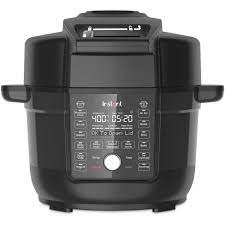 Photo 1 of **MINOR DAMAGE TO LID** Instant Pot Duo Crisp Ultimate Lid, 13-in-1 Air Fryer and Pressure Cooker Combo, Sauté, Slow Cook, Bake, Steam, Warm, Roast, Dehydrate, Sous Vide, & Proof, App With Over 800 Recipes, 6.5 Quart 6.5QT Ultimate