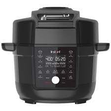 Photo 1 of *MINOR DAMAGE* Instant Pot Duo Crisp Ultimate Lid, 13-in-1 Air Fryer and Pressure Cooker Combo, Sauté, Slow Cook, Bake, Steam, Warm, Roast, Dehydrate, Sous Vide, & Proof, App With Over 800 Recipes, 6.5 Quart 6.5QT Ultimate