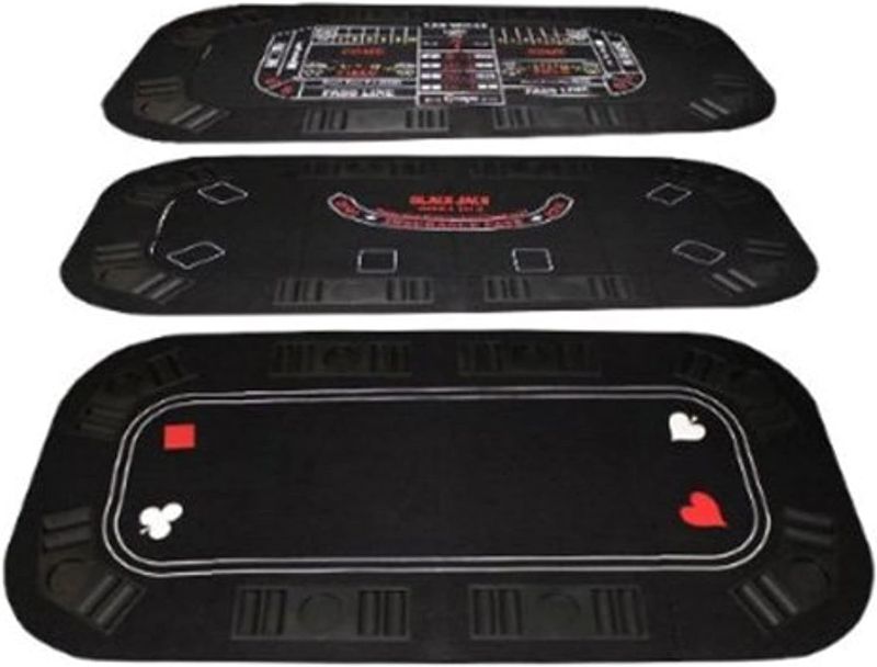 Photo 1 of 3-In-1 Poker & Casino Folding Table Top
