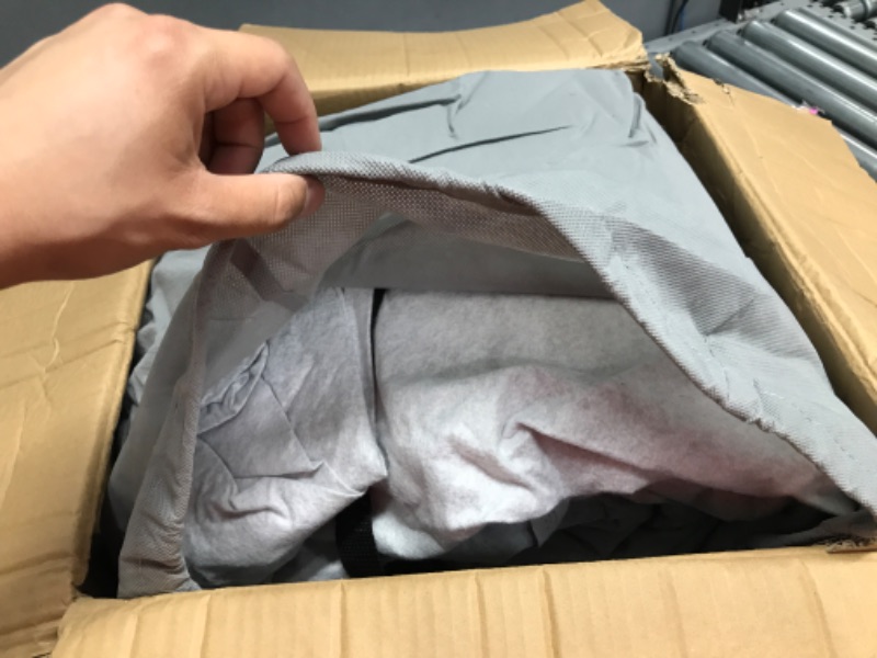 Photo 1 of Caterpillar CAT Workforce Pickup Truck Cover - Waterproof All Weather Outdoor Car Cover 6-Layer Tough Protection for Winter Summer Rain Wind UV Snow for Full Size Extended Cab 250" x 80" x 69"