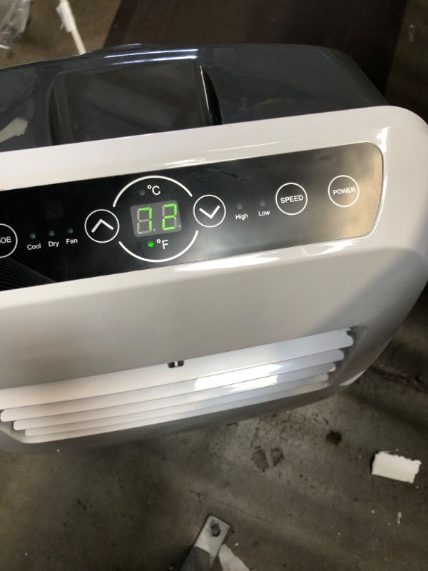 Photo 2 of **PARTS ONLY**
SereneLife SLACHT128 Portable Air Conditioner Compact Home AC Cooling Unit  White 12,000 BTU + HEAT