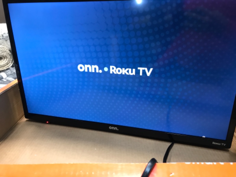 Photo 2 of Onn. 24" Class 720p HD LED Roku Smart TV (100012590)