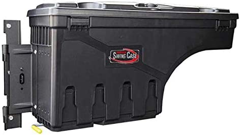 Photo 1 of *CRACKED*  UnderCover SwingCase Truck Bed Storage Box | SC100P | Fits 2007 - 2019 Chevy/GMC Silverado/Sierra 2500/3500HD Passenger Side
