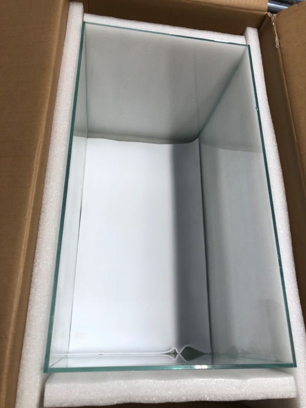 Photo 1 of 16 Gallon Aquarium Fish Tank,Rimless Aquarium Tank?23.6" L × 13.8" H × 11.8" W
