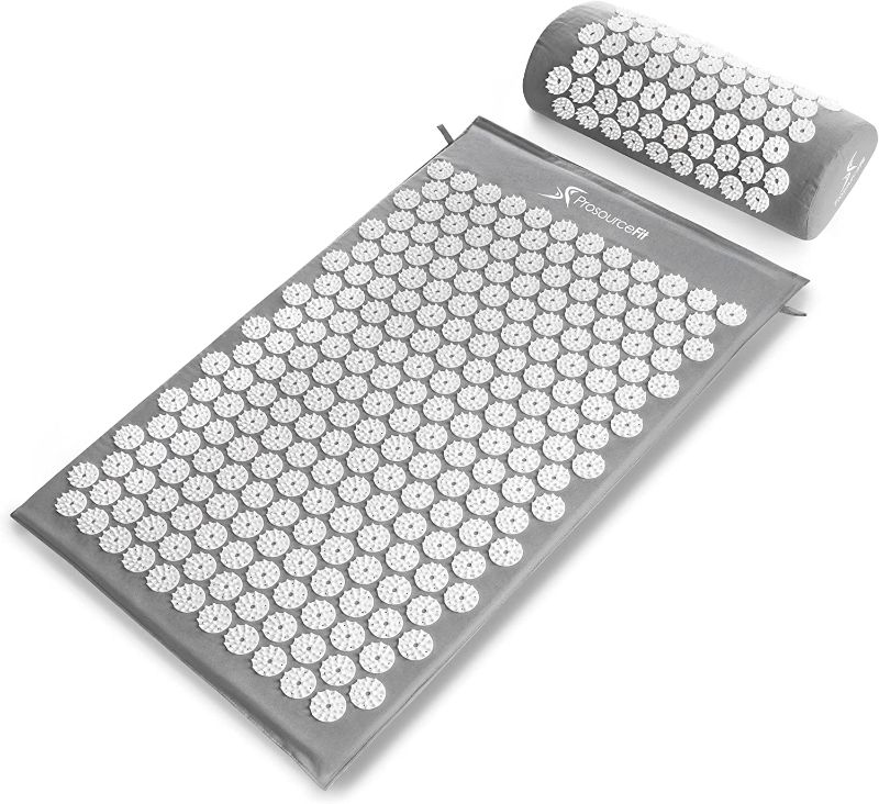 Photo 2 of 
ProsourceFit Acupressure Mat and Pillow Set for Back/Neck Pain Relief and Muscle Relaxation