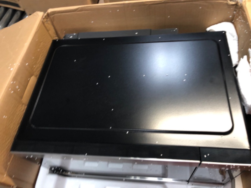 Photo 1 of GE 3-in-1 Countertop Microwave Oven | Complete With Air Fryer, Broiler & Convection Mode | 1.0 Cubic Feet Capacity, 1,050 Watts | Kitchen Essentials for the Countertop or Dorm Room | Stainless Steel