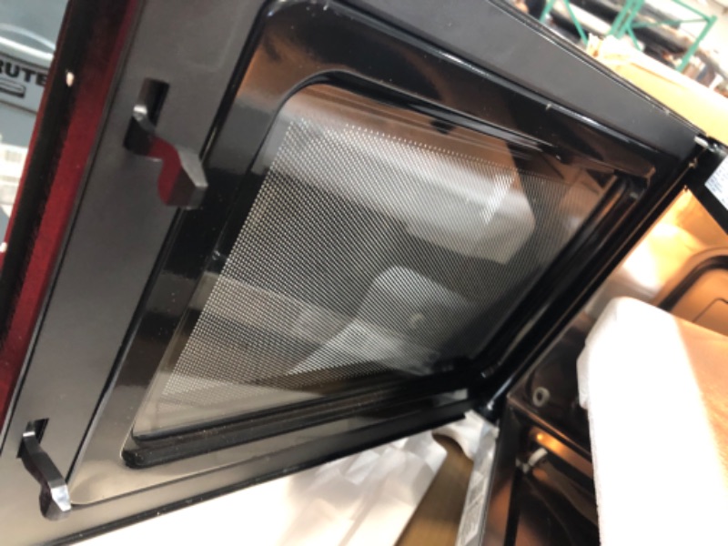 Photo 1 of GE 3-in-1 Countertop Microwave Oven | Complete With Air Fryer, Broiler & Convection Mode | 1.0 Cubic Feet Capacity, 1,050 Watts | Kitchen Essentials for the Countertop or Dorm Room | Stainless Steel