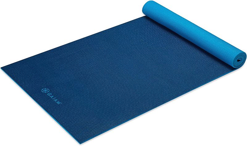 Photo 1 of Gaiam Solid Color Yoga Mat, Non Slip Exercise & Fitness Mat for All Types of Yoga, Pilates & Floor Exercises
