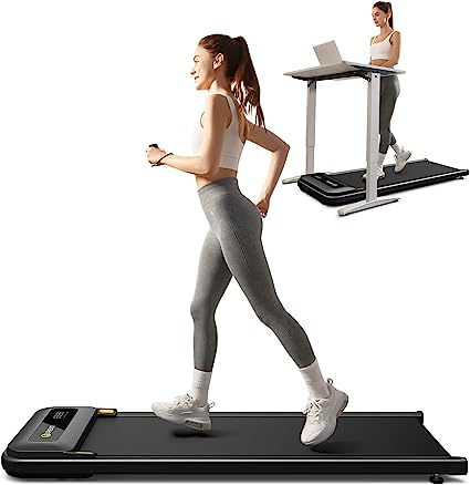 Photo 1 of  Treadmills,2 in 1 Folding Treadmill, Walking Pad Treadmill Under Desk for Home Office, Portable Treadmill with Remote Control, Quiet and Powerful, Installation-Free