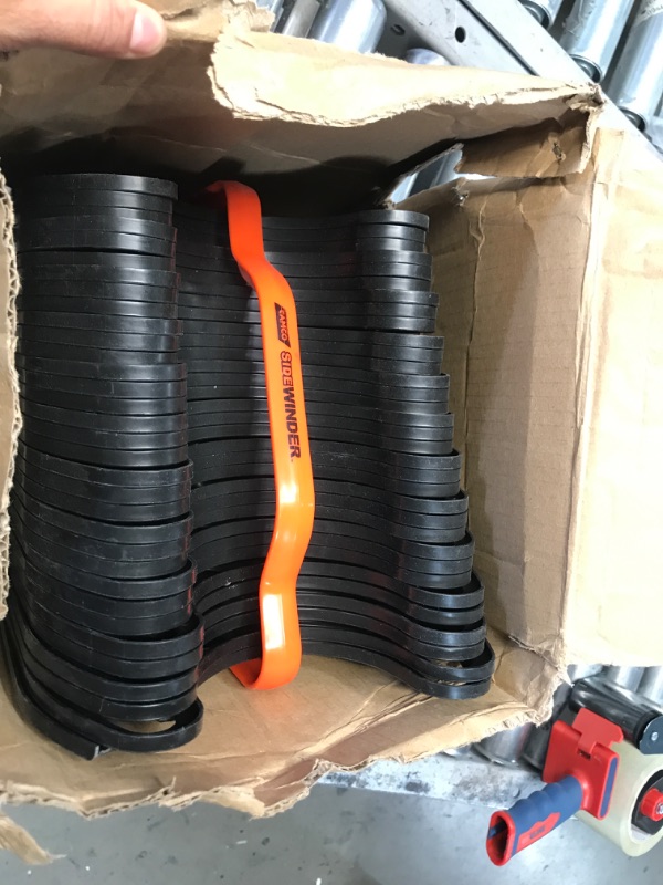 Photo 2 of Camco 15-Foot Sidewinder RV Sewer Hose Support | Features a Lightweight, Flexible, and Durable Frame | Curves Around Obstacles | Black (43043)