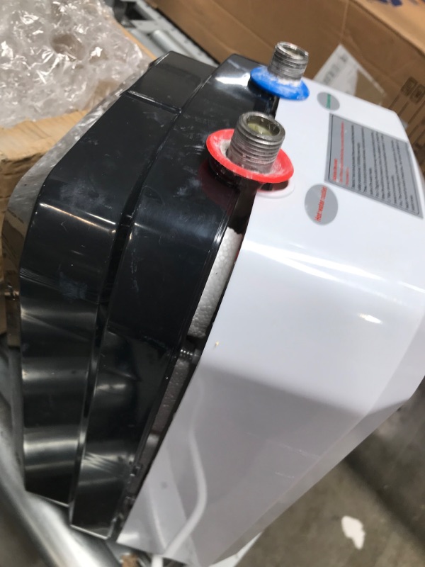 Photo 1 of DAMAGED FRAME**Electric hot Water Heater, Water Heater 6L 2 Positions for Kitchen EU Plug
