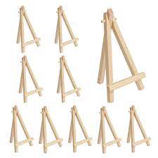 Photo 1 of 10 Pack Mini Wooden Display Easel