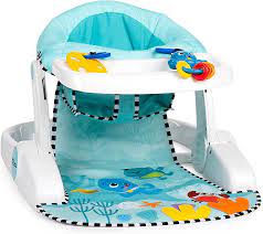 Photo 1 of Baby Einstein Sea of Support 2-in-1 Sit-Up Floor Seat, with Removable Tray and Toys
