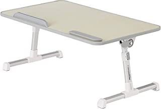 Photo 1 of Amazon Basics Adjustable Laptop Tray Table - Lap Desk Fits up to 17-Inch Laptop 