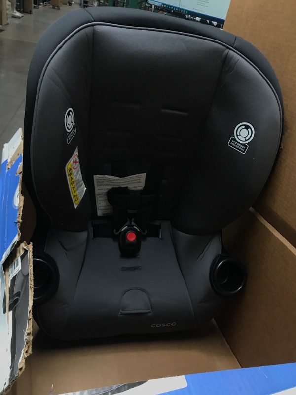 Photo 3 of Cosco Onlook 2-in-1 Convertible Car Seat, Rear-Facing 5-40 pounds and Forward-Facing 22-40 pounds and up to 43 inches, Black Arrows