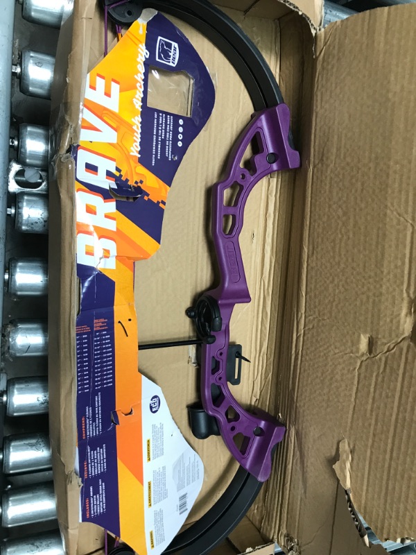 Photo 2 of Bear Archery Brave Youth Bow -Purple