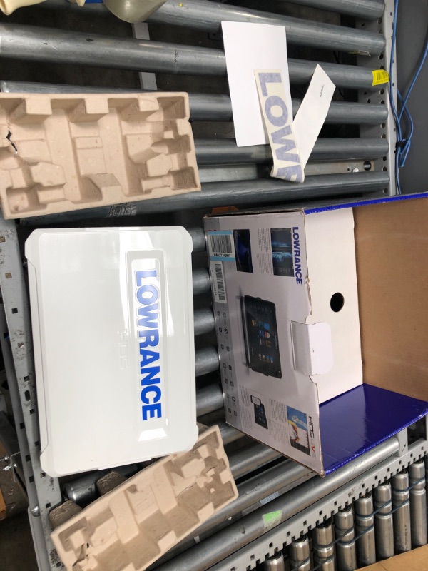 Photo 1 of Lowrance HDS-Live Fish Finder, Multi-Touch Screen, Live Sonar Compatible, Preloaded C-MAP US Enhanced Mapping hds-12 live
