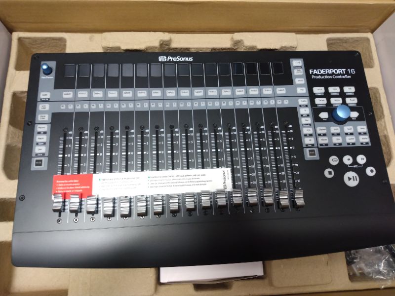 Photo 2 of PreSonus FaderPort 16 16-channel Mix Production Controller 16 Fader Control Surface Controller