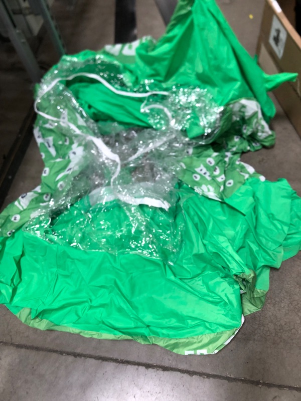 Photo 1 of **BOTH BLOWERS POWER ON**
TONGFUSHE Inflatable Cash Cube Booth with 2pcs Blower Inflatable Cube Cash Grab Machine Inflatable Three-Dimensional Money Grab Booth Machine Fast Inflatable Cash Grab Game Activity (Green)